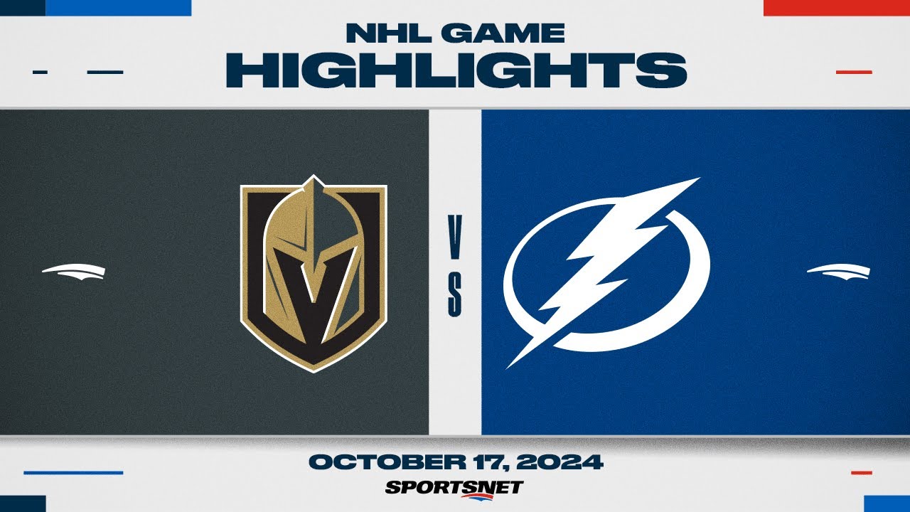 Thrilling NHL Clash: Lightning Edge Out Golden Knights 4-3 🏒