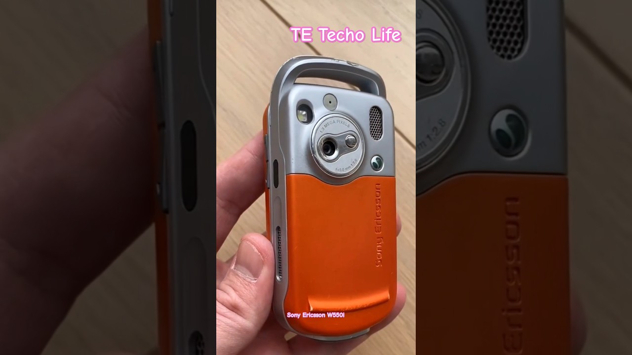 Sony Ericsson W550i Flip Phone - Vintage & Refurbished 📱