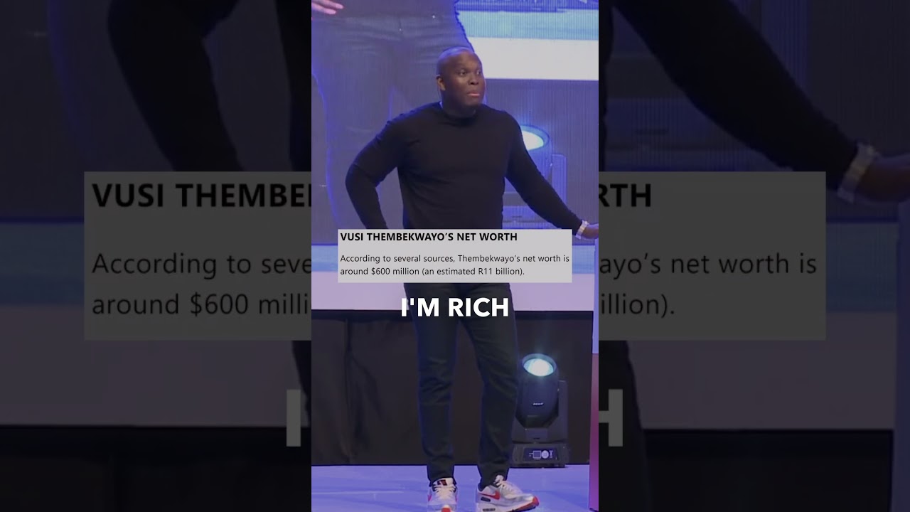 My Net Worth | Vusi Thembekwayo