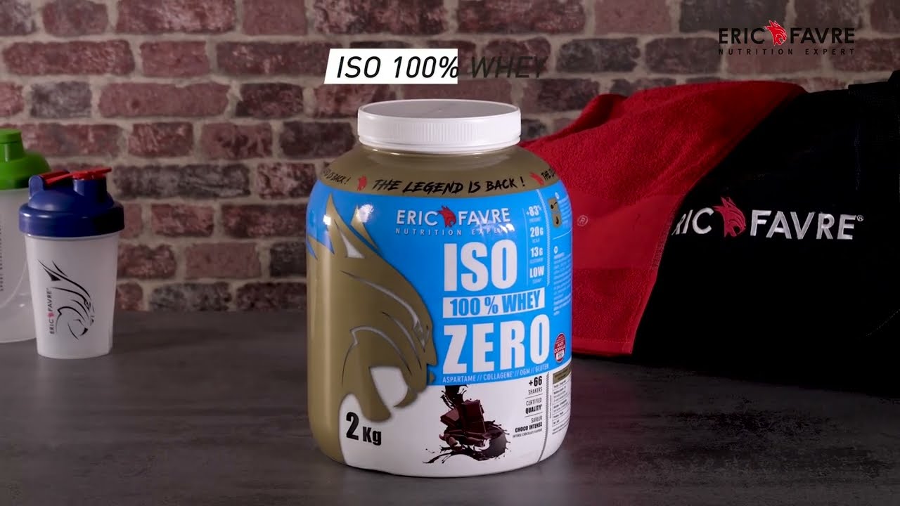 ERIC FAVRE SPORT | Ultimate ISO 100% WHEY Protein for Muscle Growth 💪