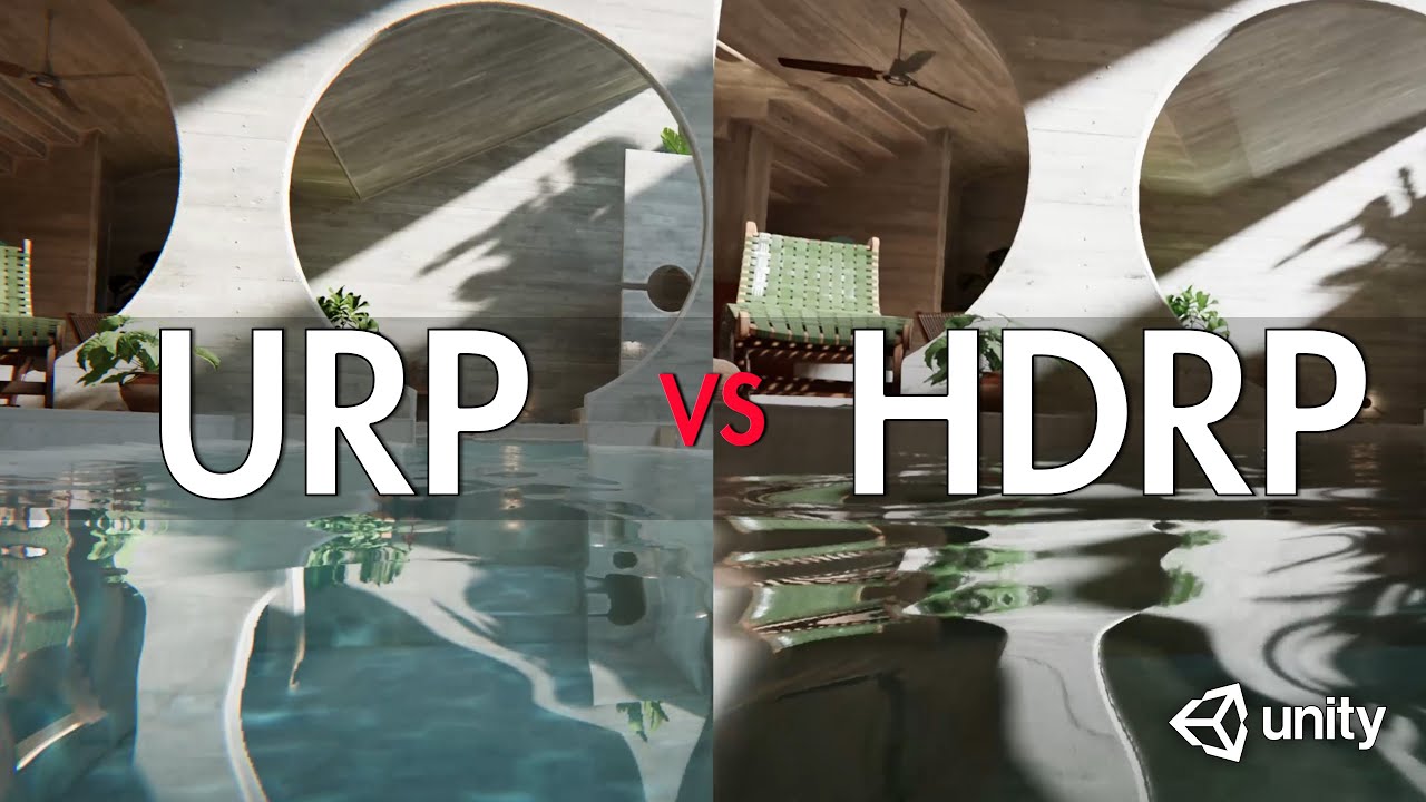 Unity URP vs HDRP: Visual Quality Comparison 🏡
