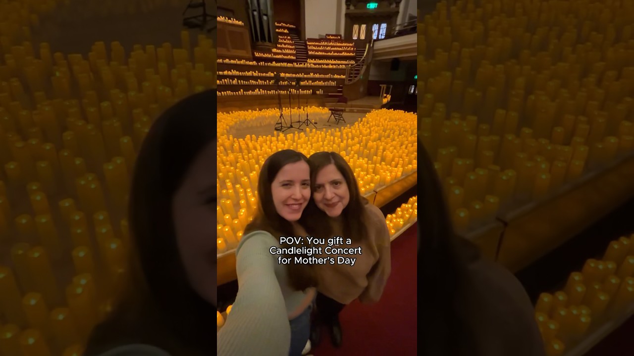 Make Mother’s Day Special with a Candlelight Concert 🎶