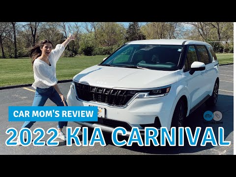 The 2022 Kia Carnival Has Entered the Chat | CAR MOM TOUR