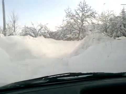 Neve a Cingoli, Febbraio 2012 ❄️