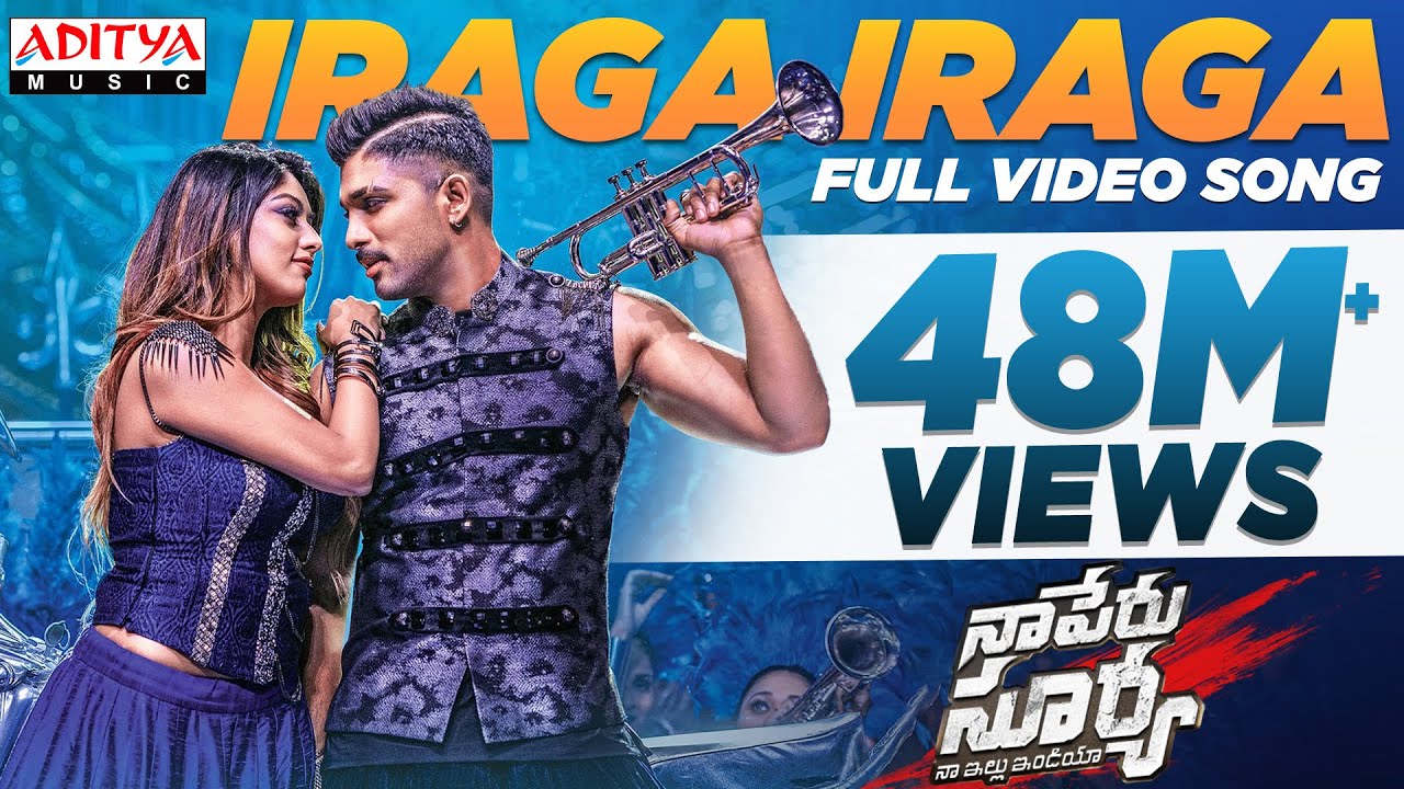 Iraga Iraga Full Song | Naa Peru Surya | Allu Arjun Dance