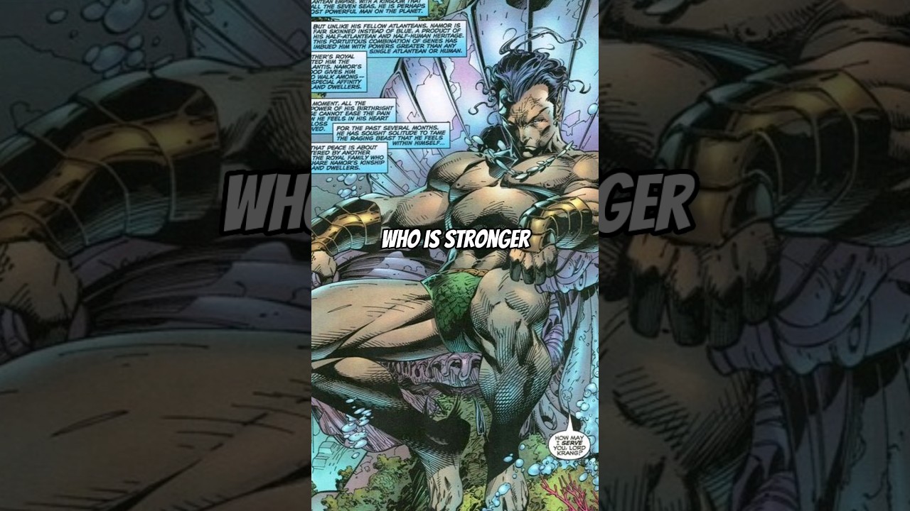 Aquaman vs Namor: Who Rules Atlantis? π