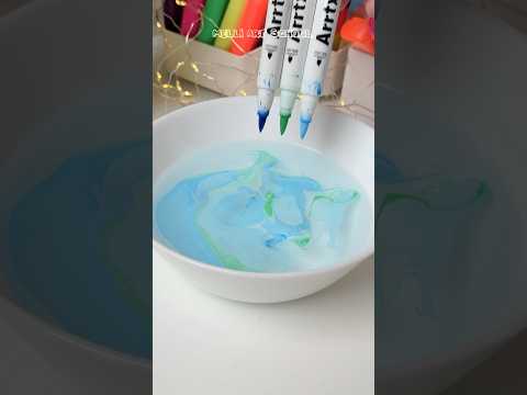 How to Creative Use Acrylic Markers #shorts #creative