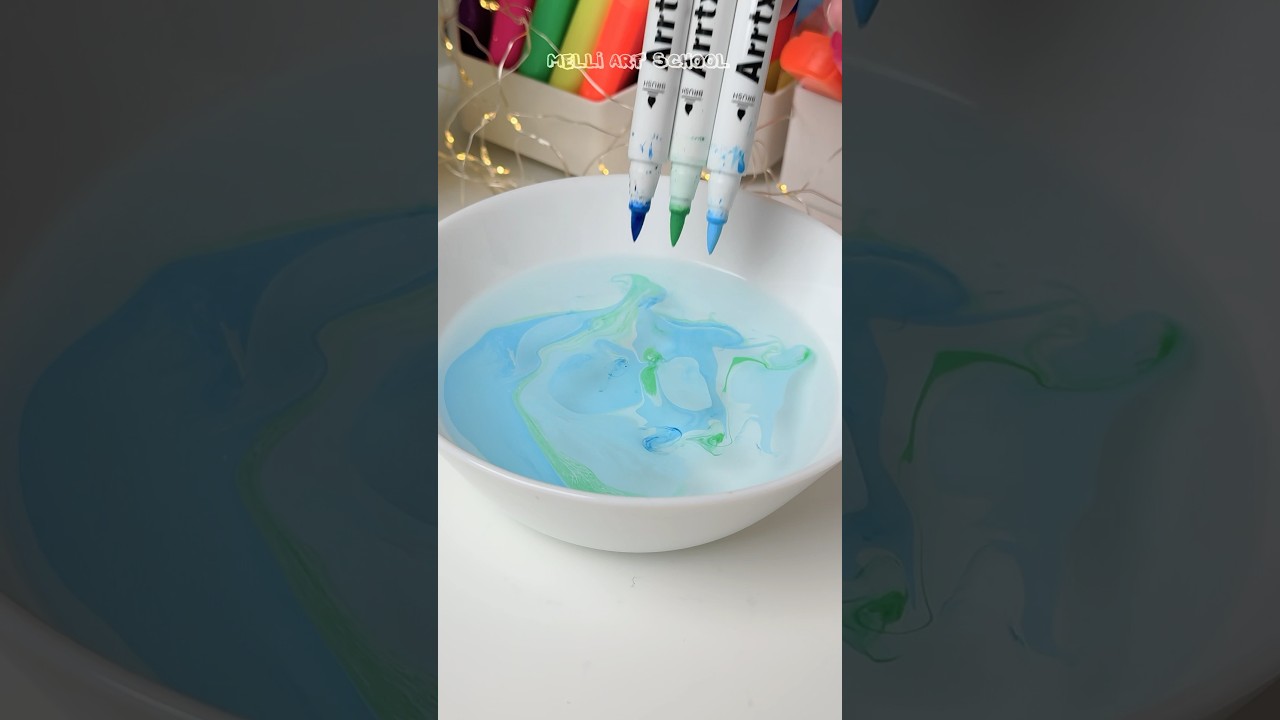 Creative Ideas with Acrylic Markers 🎨