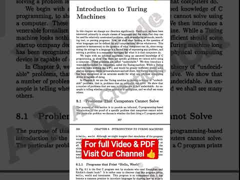 💥5th SEM THEORY OF COMPUTATION MODULE 5 NOTES || BCS503 #vtu #viral #toc #shorts