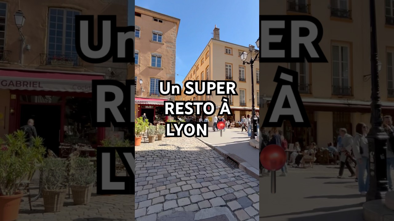 Découverte d'un super resto à Lyon 🍽️