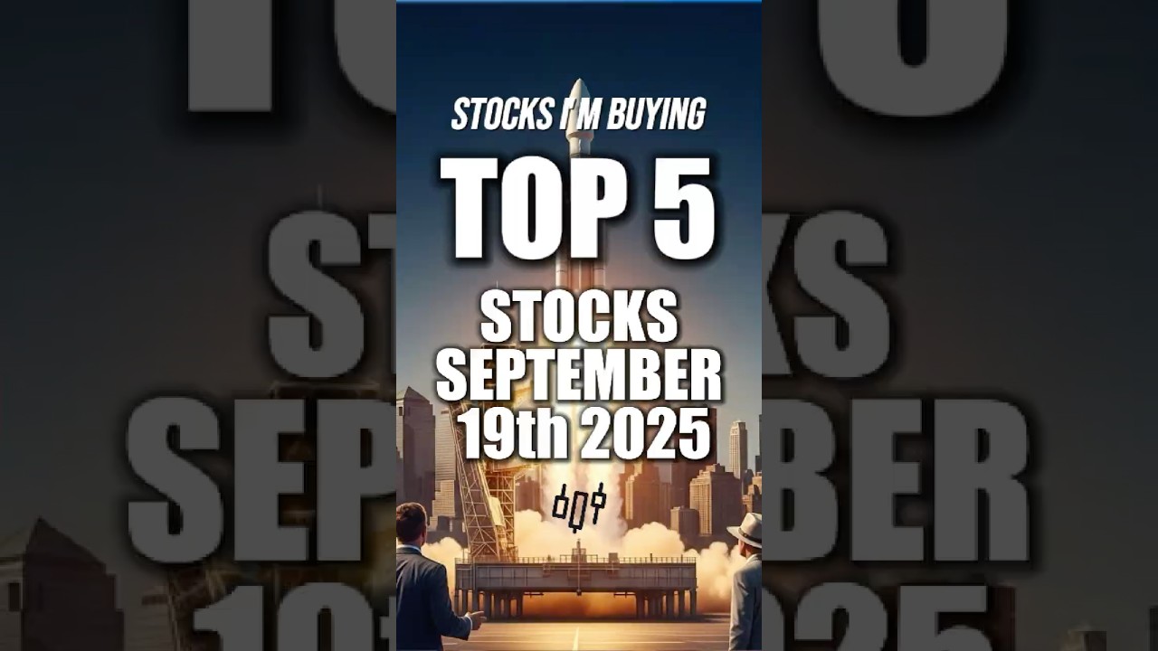 TOP 5 STOCKS I'M BUYING RIGHT NOW | SEPTEMBER 2025! #trading #stockstowatch