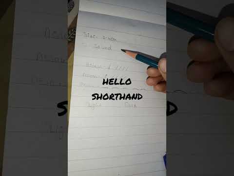 #Day1 how to тЬНя╕Пwrite shorthand basic method to learn shorthand.....! #steno #stenography