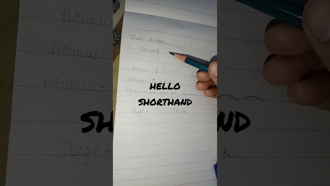 Master Shorthand Basics: Quick Guide for Beginners ✍️