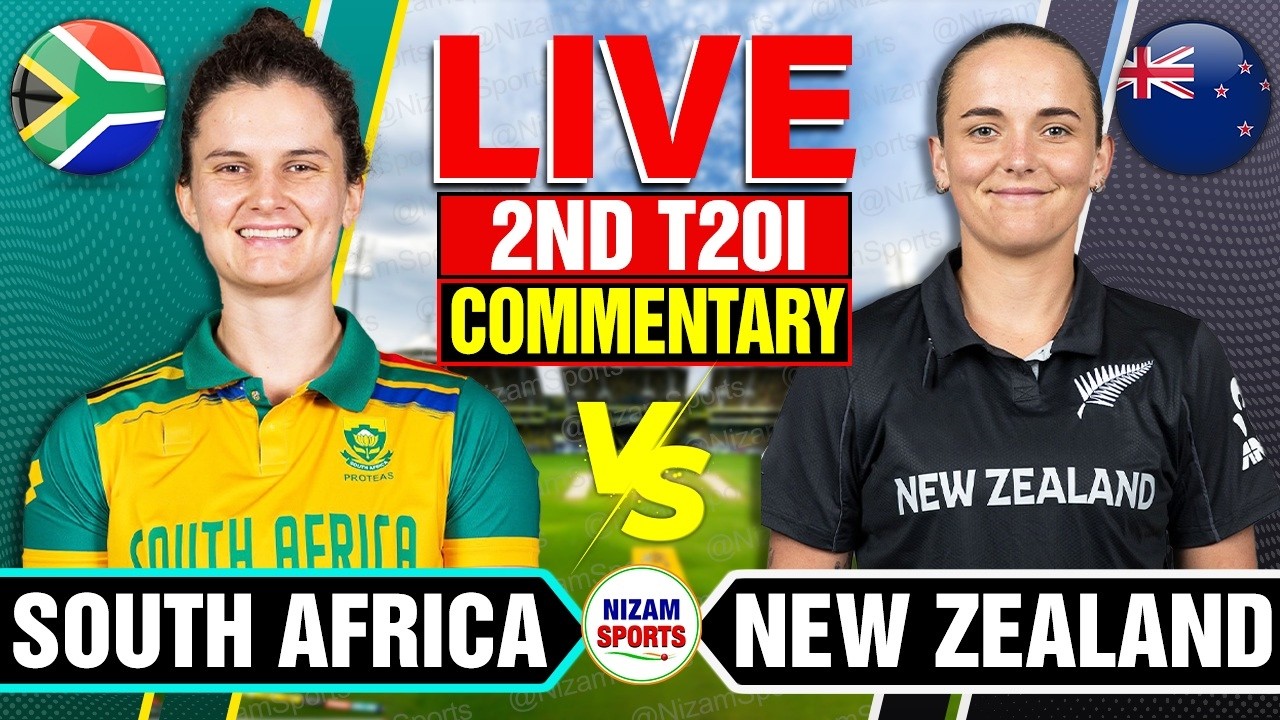 South Africa vs New Zealand 2nd T20I Live Score 🏏