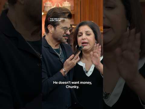 Farah Khan & Anil Kapoor's HILARIOUS Phone-Call with Chunky Panday🤣🔥 #TheGreatIndianKapilShow