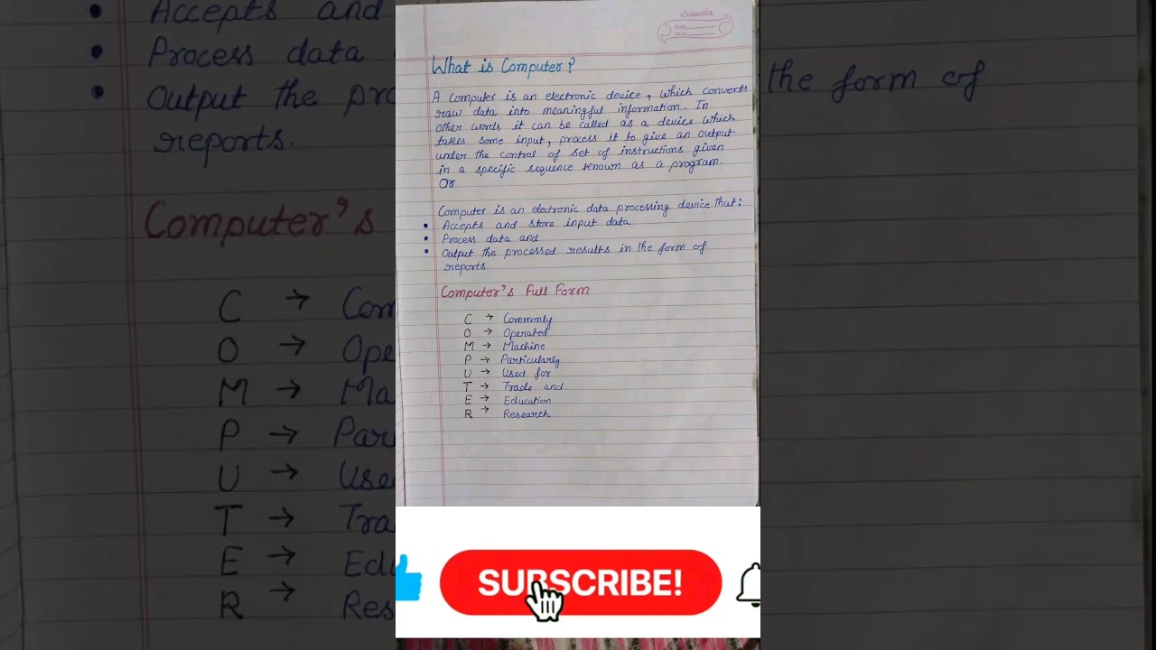 What Is a Computer? Simple Definition 🖥️