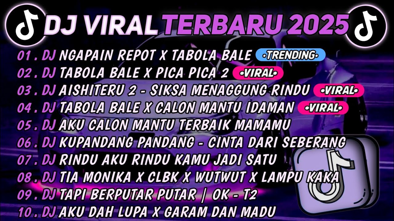DJ TikTok Terbaru 2025 🎶 Full Album: Tabola Bale & Pica Pica 2 | Hits Terupdate