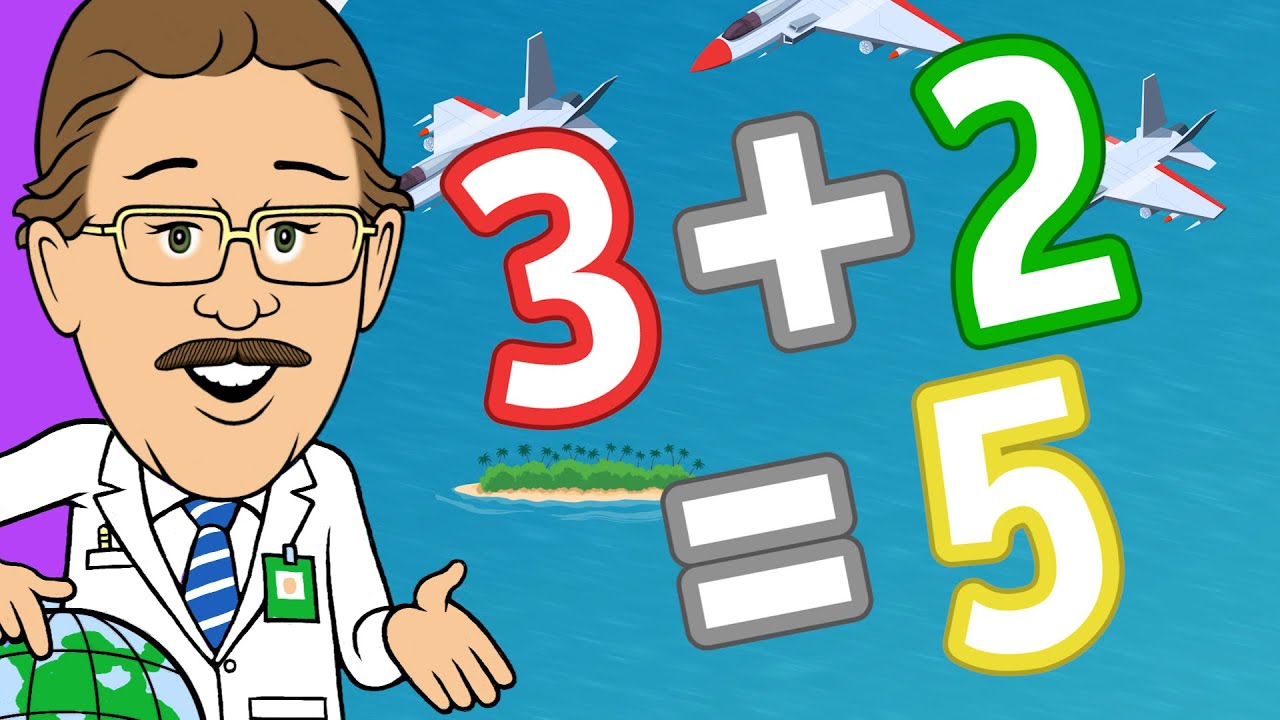 Fun Kindergarten Addition Song: Move & Add with Jack Hartmann 🎶