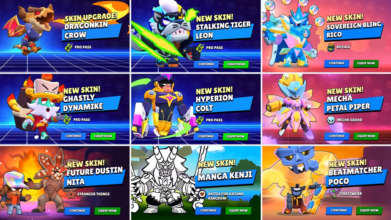 All Hypercharge Skins Unlock Animation | Crow, Leon & More