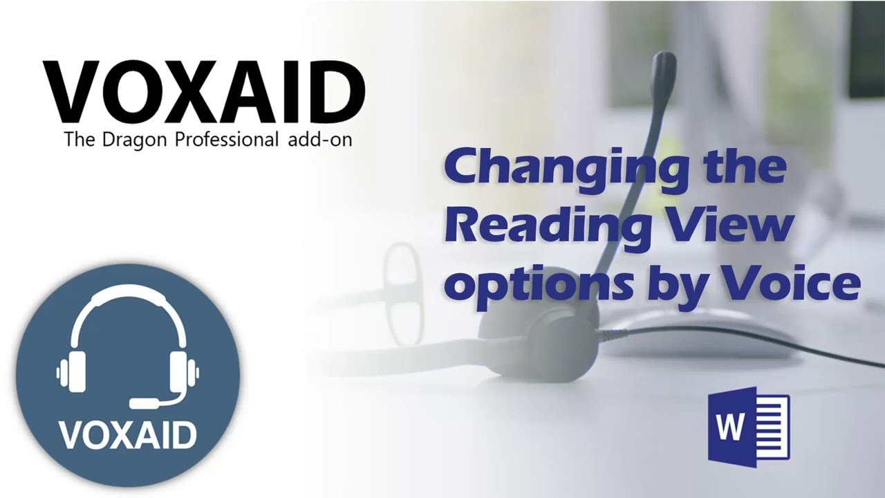 VoxAid: Voice-Controlled Reading View in Word 📄