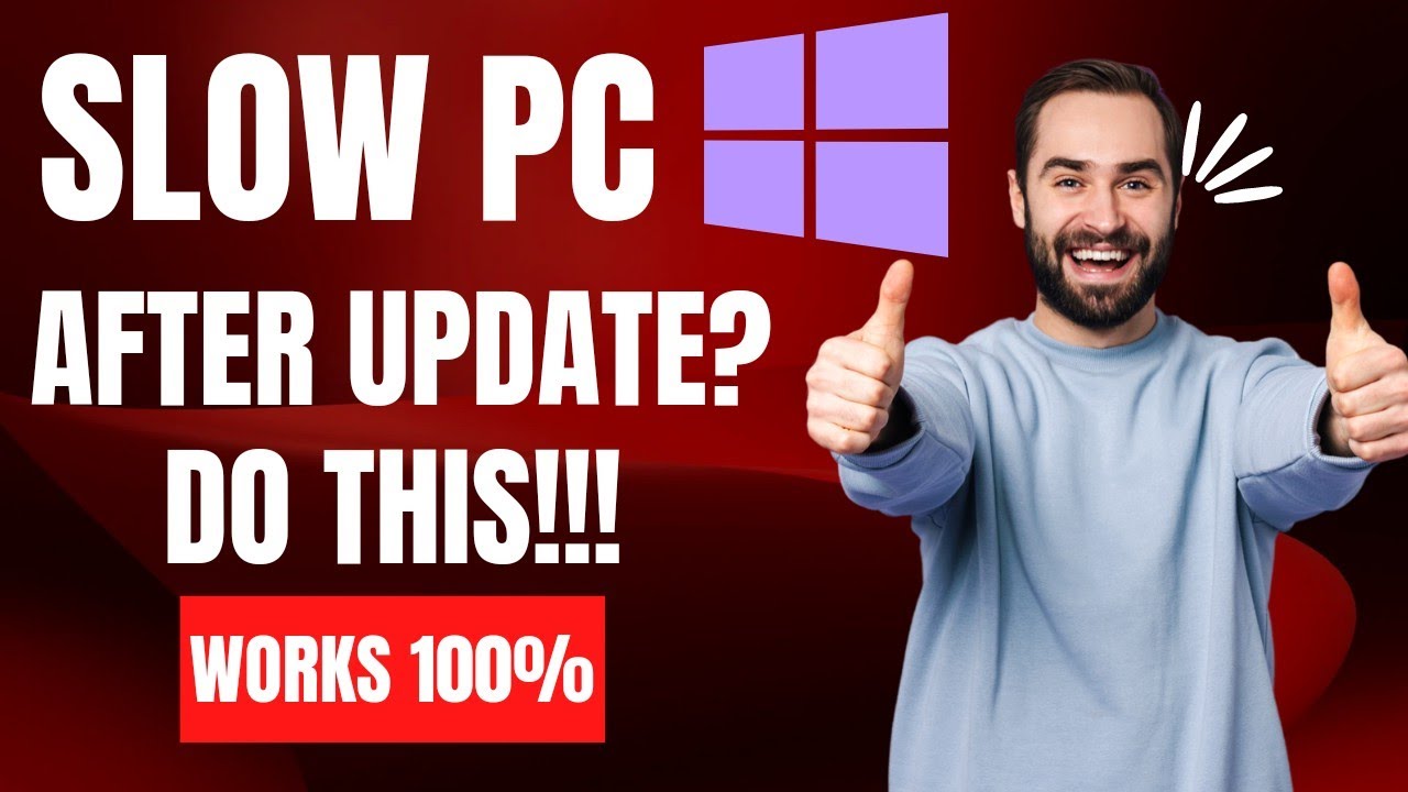 Fix Slow Windows 10/11 After Update π