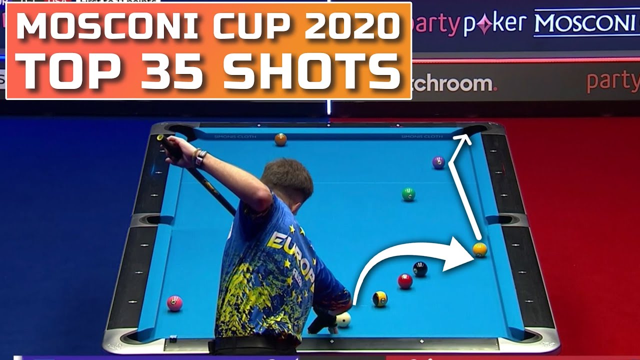 TOP 35 Top 35 Best Shots from Mosconi Cup 2020 (9-Ball Pool)