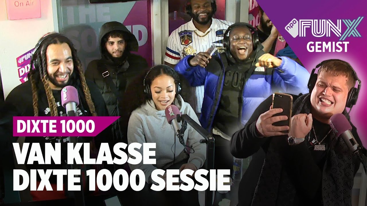 Van Klasse DiXte 1000 Sessie: Esko, Lauwtje & Meer 🎤