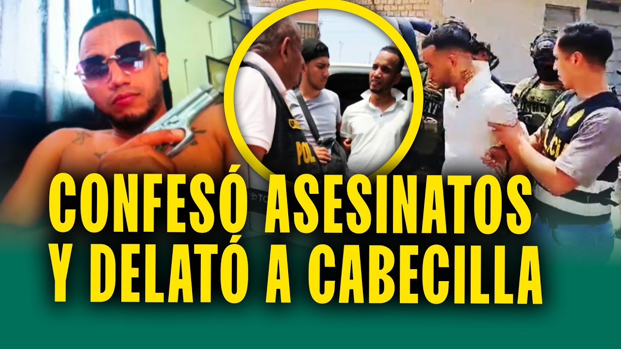 Sicario 'Kendrix' Confiesa Crímenes a la Policía 🚓