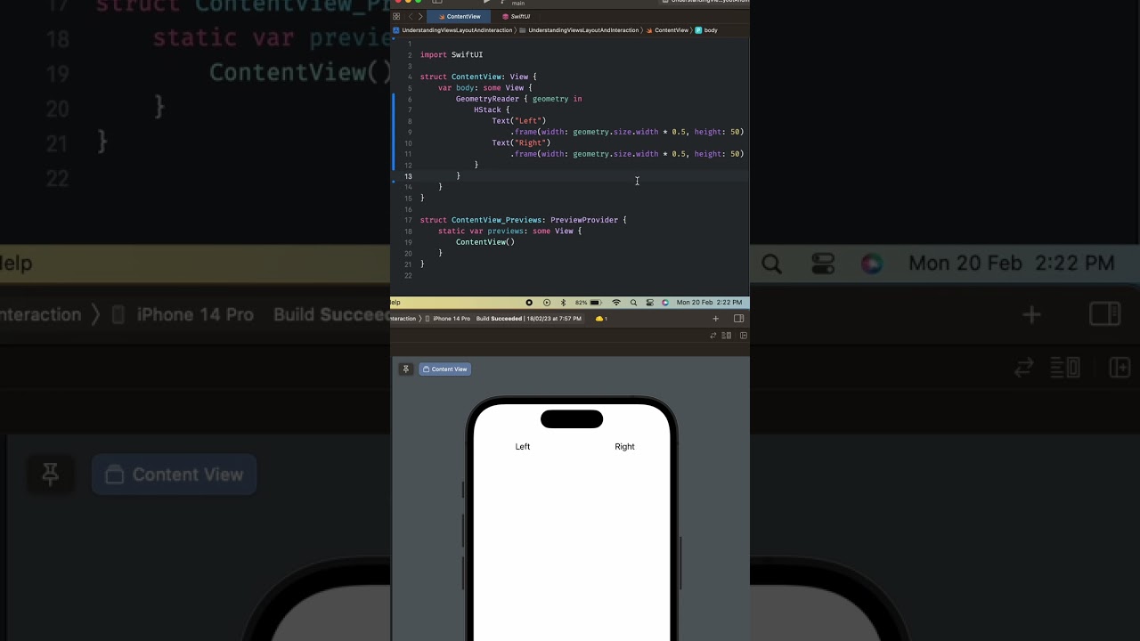 SwiftUI Geometry Reader for Beginners π