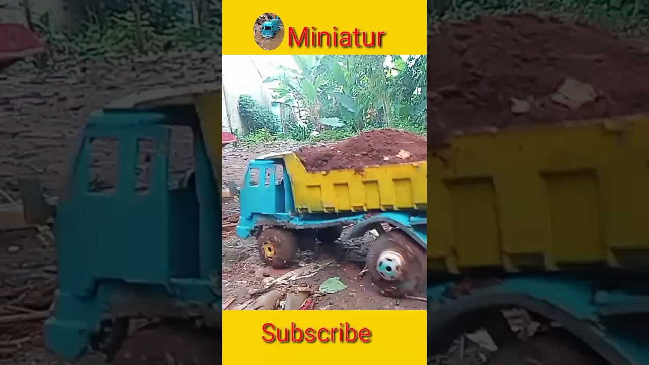 Truk Dump Sampai Oleng! π Seru Banget di Video Ini