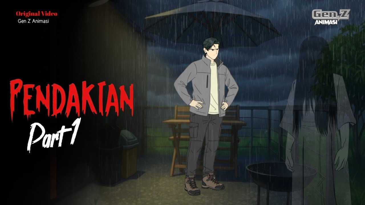 PENDAKIAN MALAM PURNAMA PART 1 🌙 | Drama Animasi Horor dan Romantis untuk Gen Z