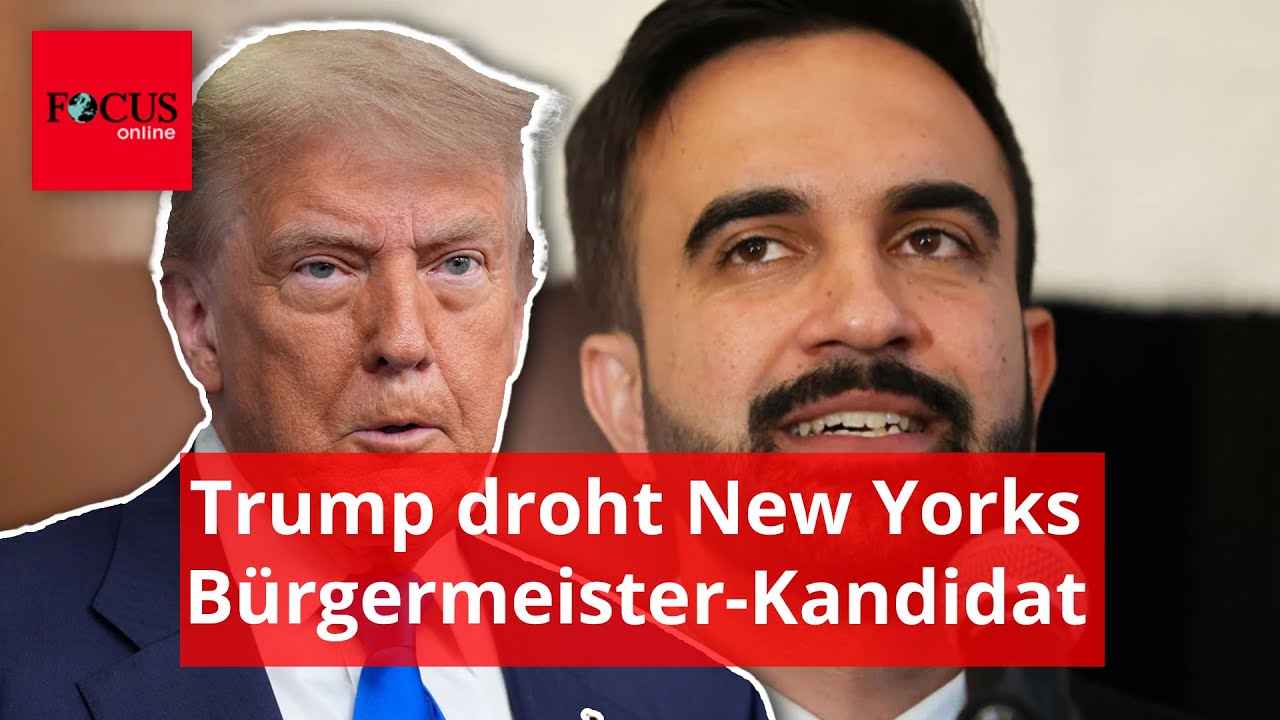Trump warnt Bürgermeister-Kandidaten Zohran Mamdani nach Vorwahl-Sieg