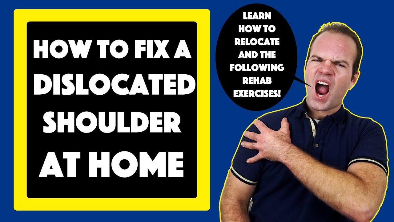 Fix a Dislocated Shoulder at Home 🩹