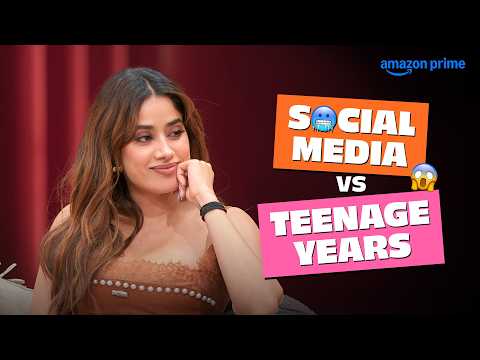 Social Media, Teenage Years and Janhvi Kapoor ✨ | Karan Johar | Two Much with Kajol and Twinkle