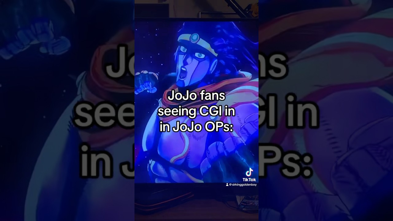 JoJo OP CGI Is Pure Perfection ✨