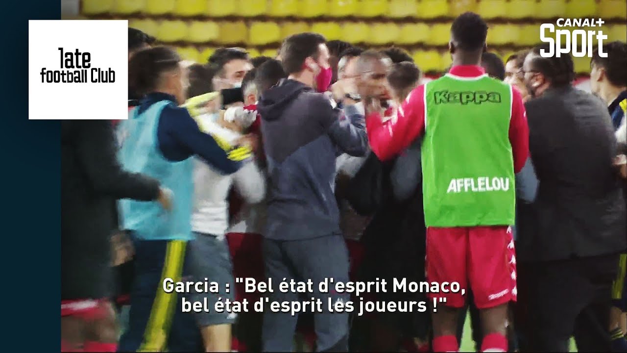 Incroyables images inédites de la bagarre Lyon vs Monaco en Ligue 1 ⚽️