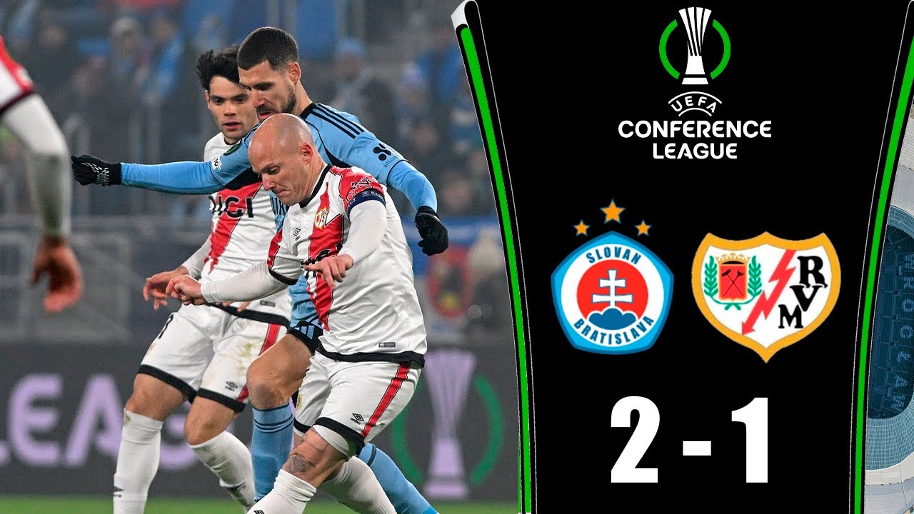 Slovan Bratislava 2-1 Rayo Vallecano | UEFA Conference League 2025/26