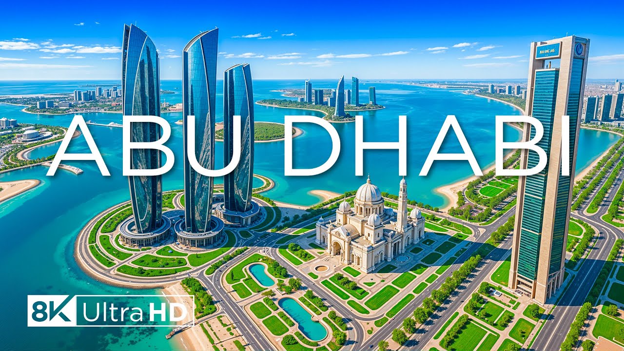 Explore Abu Dhabi in Stunning 8K UHD 🌆