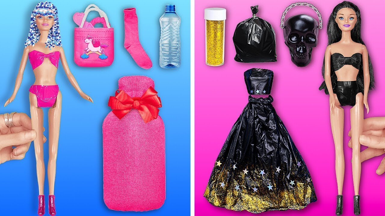 Good vs Bad Doll Makeover Challenge! 🎀