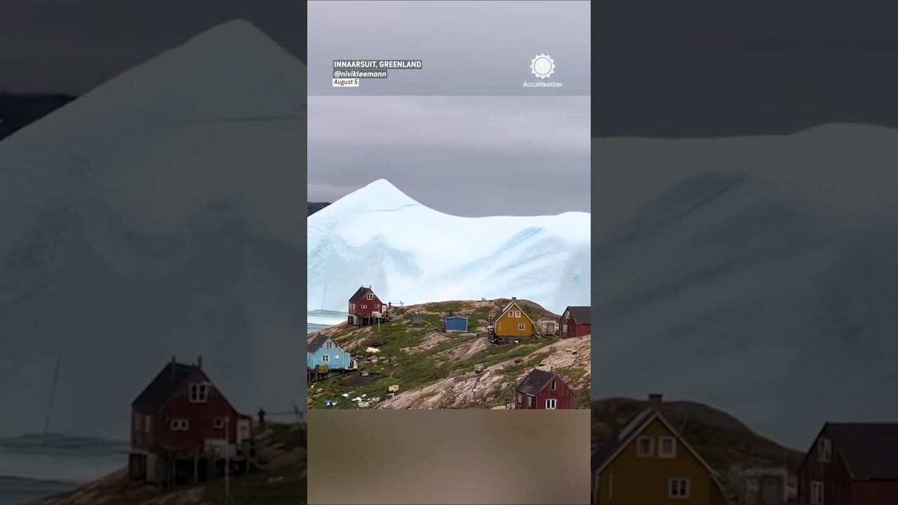 Spectacular Iceberg Flip Off Greenland’s Coast 🌊