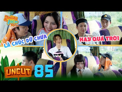 Uncut Tập 85: Lamoon ca quan họ cực ngọt, Muộii "xịt keo" với lời chúc từ chú Sáu | 2 Ngày 1 Đêm