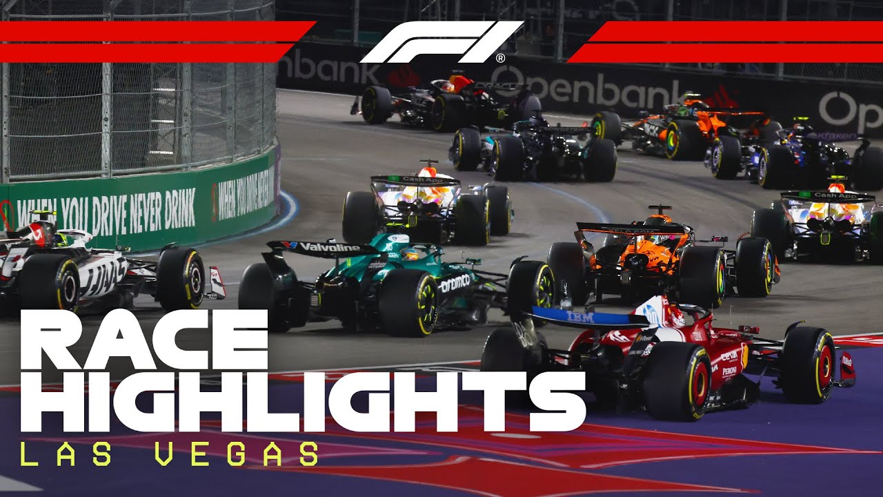 Las Vegas GP 2025 Highlights & Disqualifications 🚥