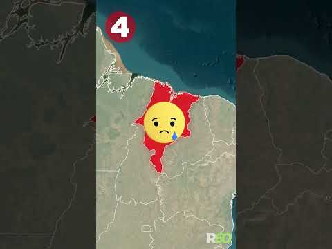 🔥 ESSES SÃO OS ESTADOS MAIS ODIADOS DO BRASIL! 😱