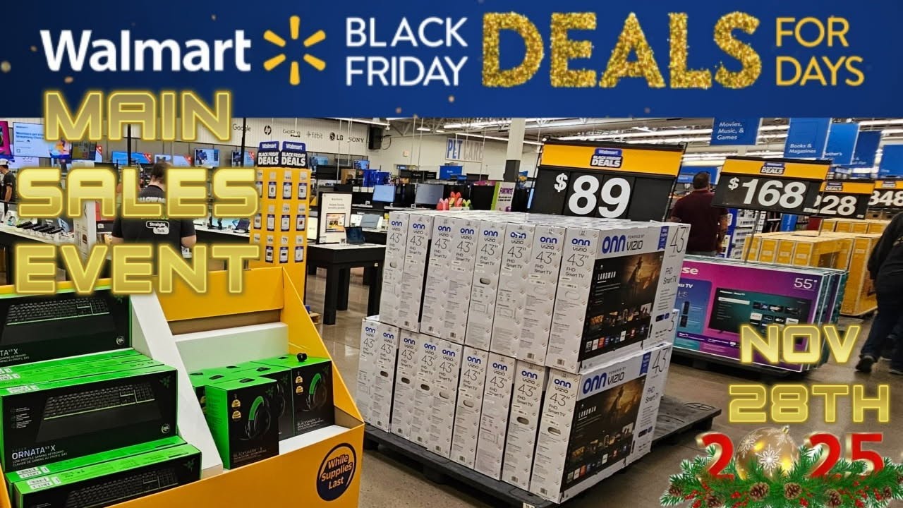 Walmart Black Friday 2025 Main Event 🚨