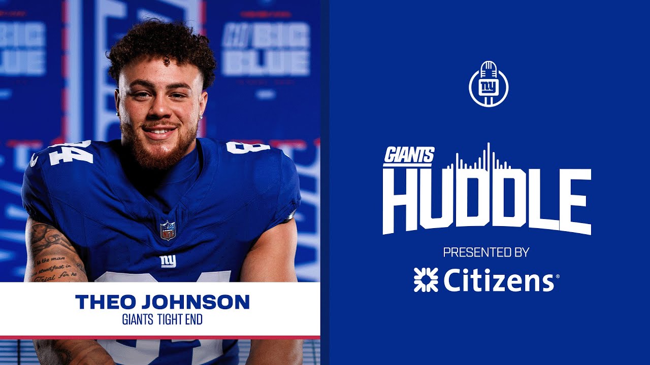 Giants TE Theo Johnson Talks Week 5 Clash vs. Saints 🏈