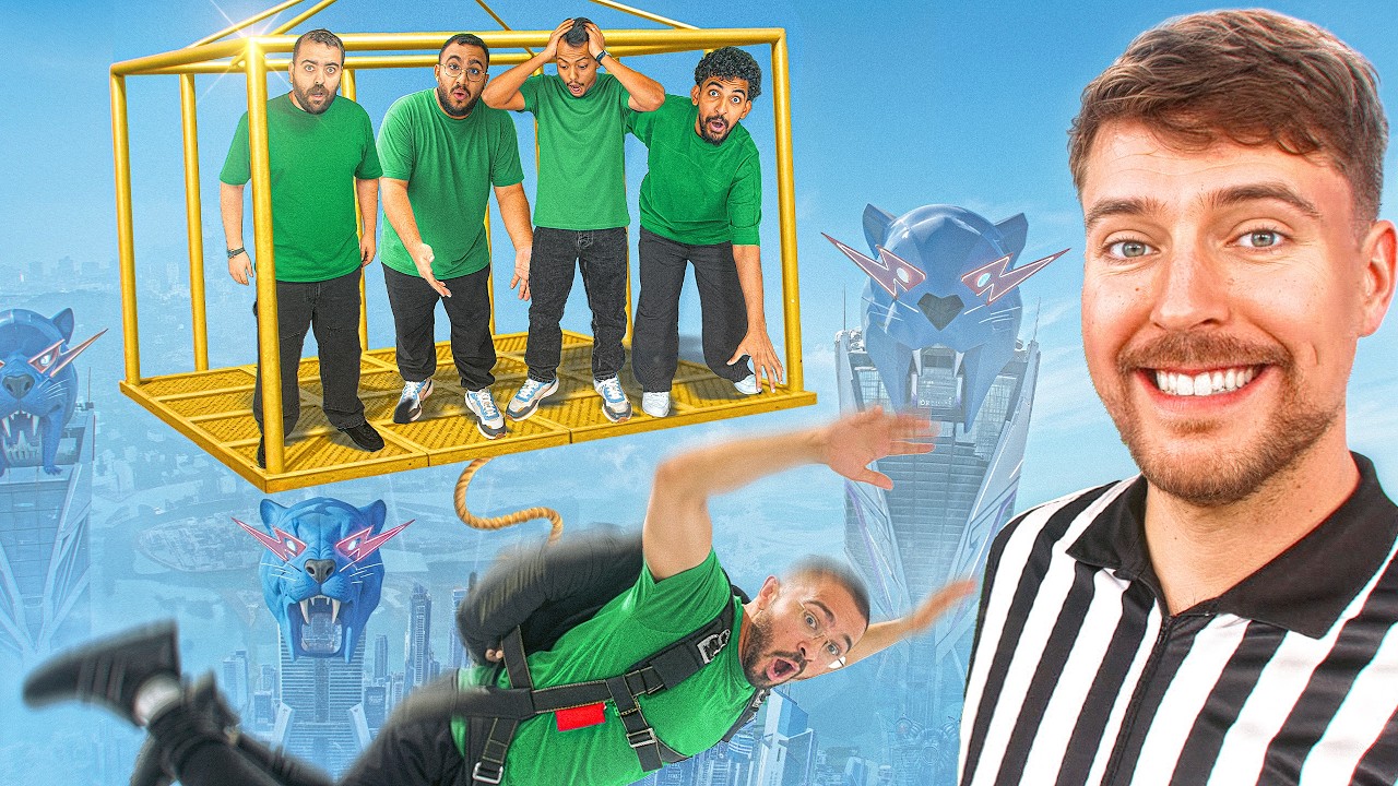 مستر بيست يتحدى فالكونز على 50,000$ 🎢