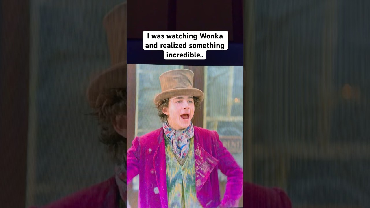 Unbelievable Connection! 🤯 #Wonka #TimothéeChalamet #Shorts