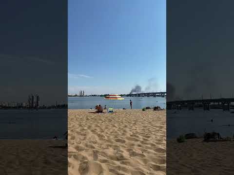 #Саратов 🥵 Жара +35. Городской пляж. 9 августа