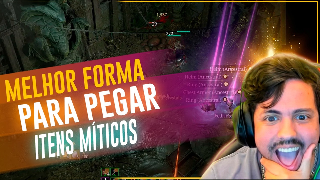 MELHOR FORMA DE PEGAR MITICOS NA TEMPORADA 12 - DIABLO 4