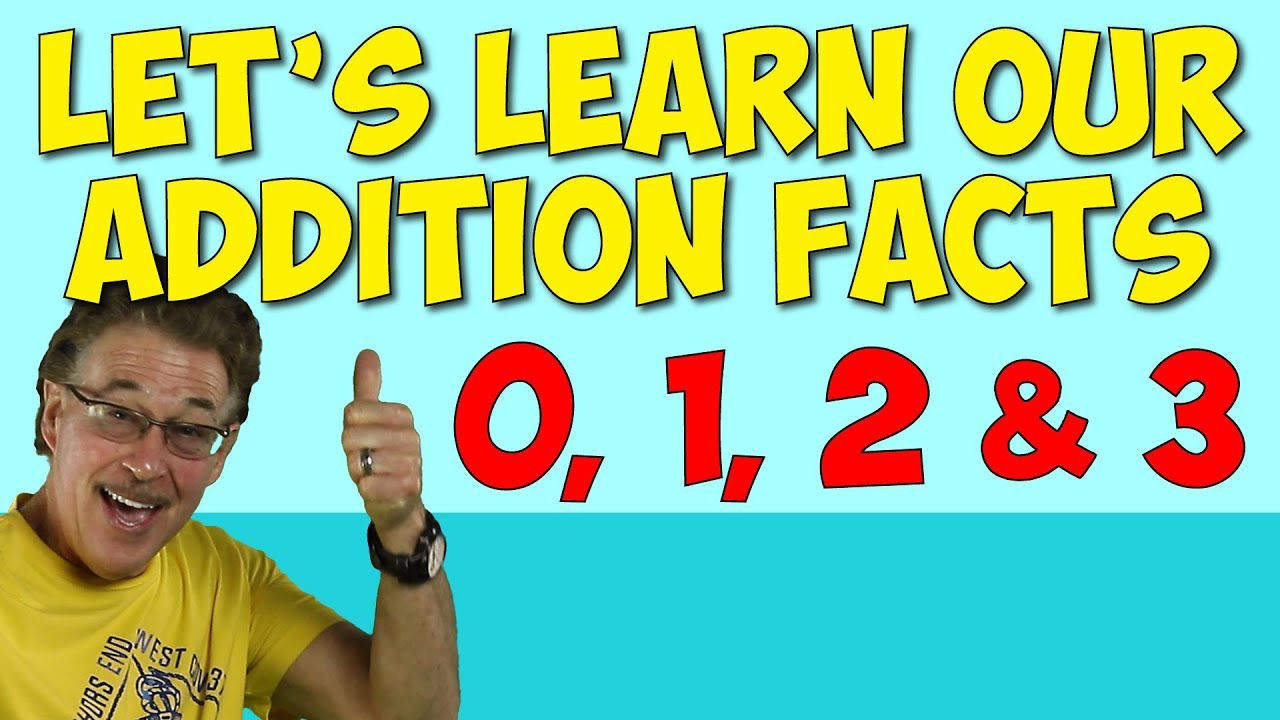 Fun Addition Facts Song for Kids | Learn 0-3 Addition Facts with Jack Hartmann 🎶